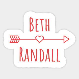 Beth Sticker